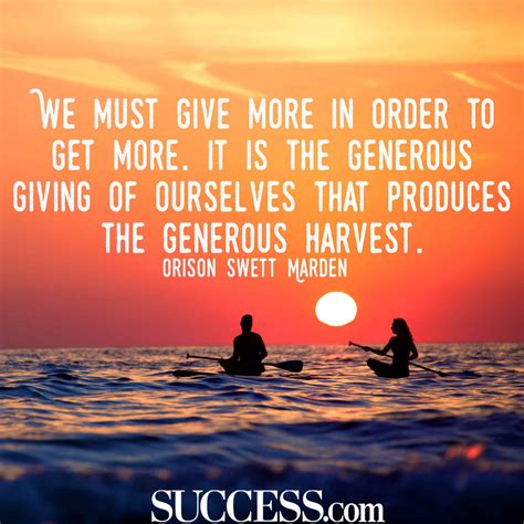 the power of giving quotes.